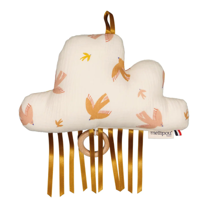 Peluche musicale Nuage "La Boum" - Mellipou