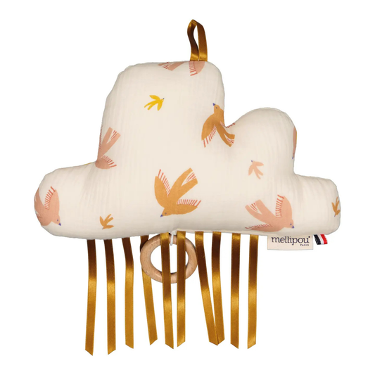 Peluche musicale Nuage "La Boum" - Mellipou
