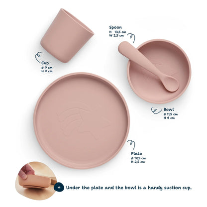 Coffret repas en silicone - Jollein
