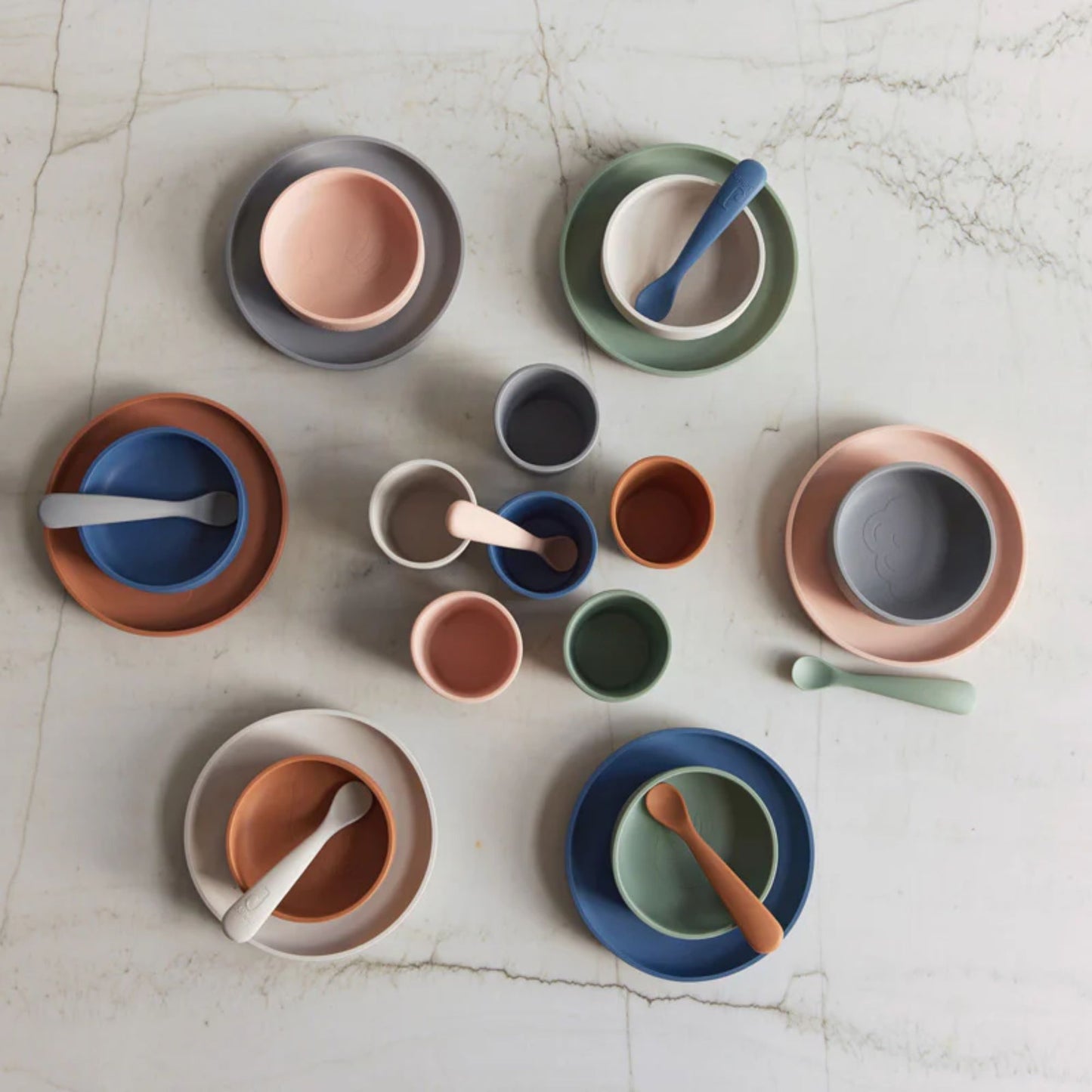 Coffret repas en silicone - Jollein