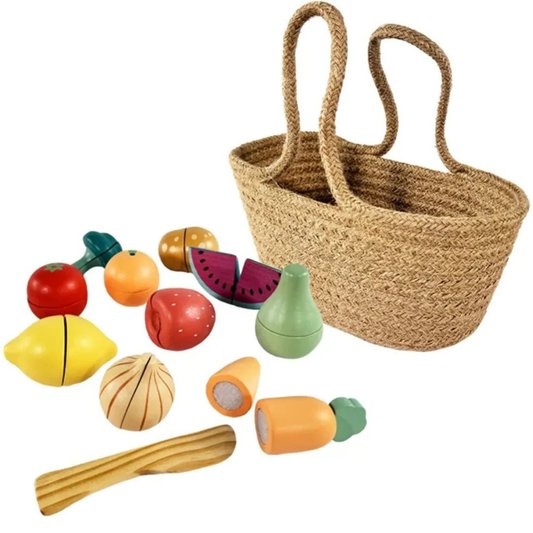 Panier de légumes en bois - VIGA