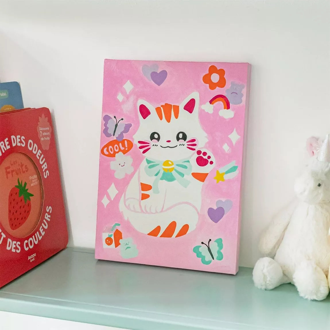 Kit de peinture au numéro pour enfants - Maneki Neko