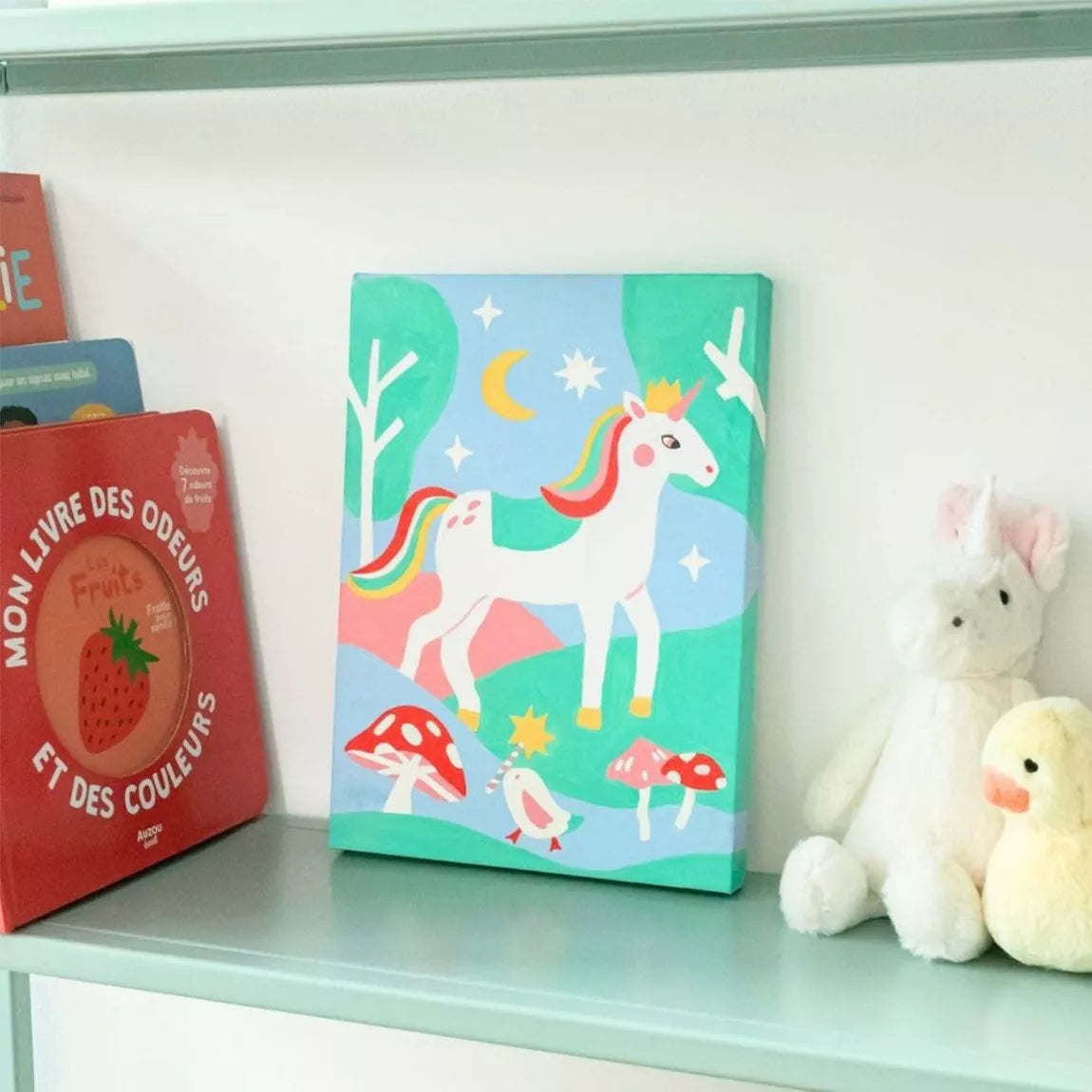 Kit de peinture au numéro pour enfants - Licorne