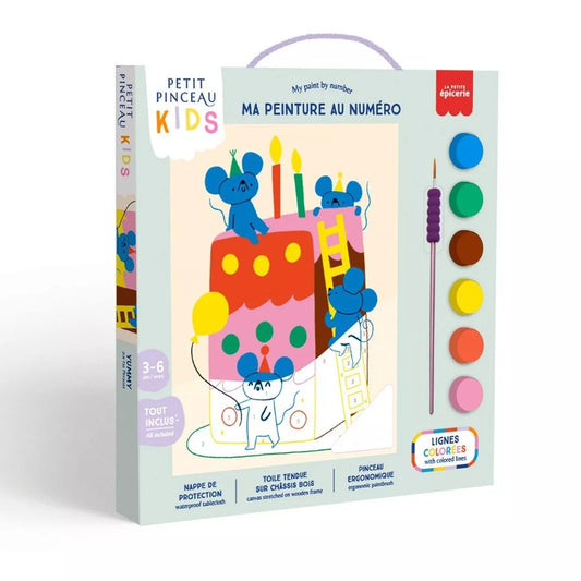 Kit de peinture au numéro pour enfants - Yummy