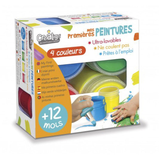 Mes premières peintures - Créa Lign'