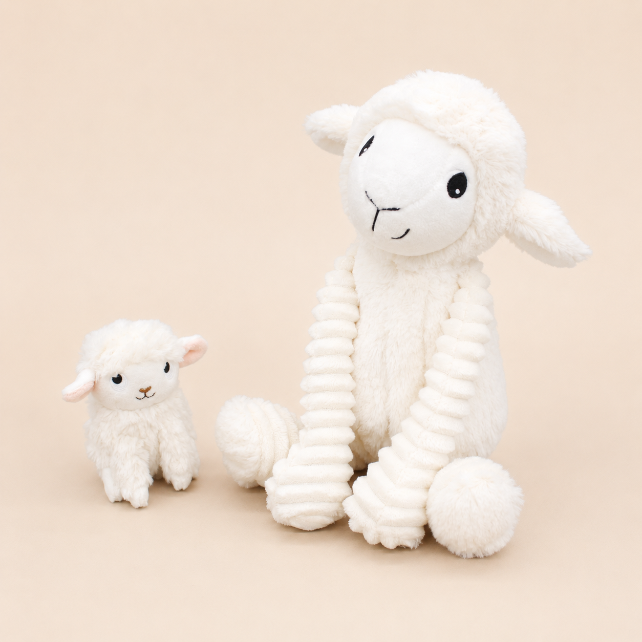 Peluche Mouton Maman & Bébé - Les Déglingos