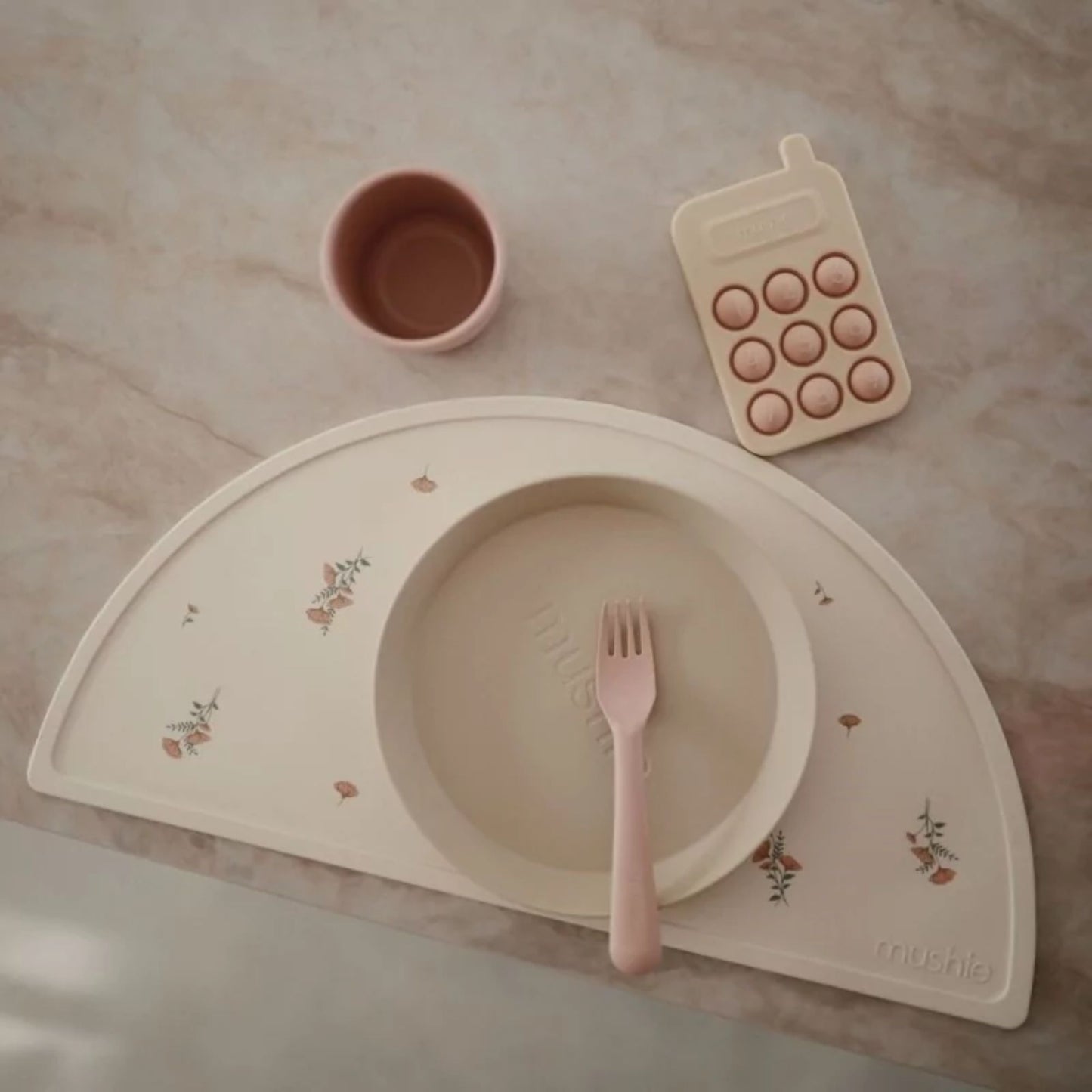 Set de table en silicone - Mushie