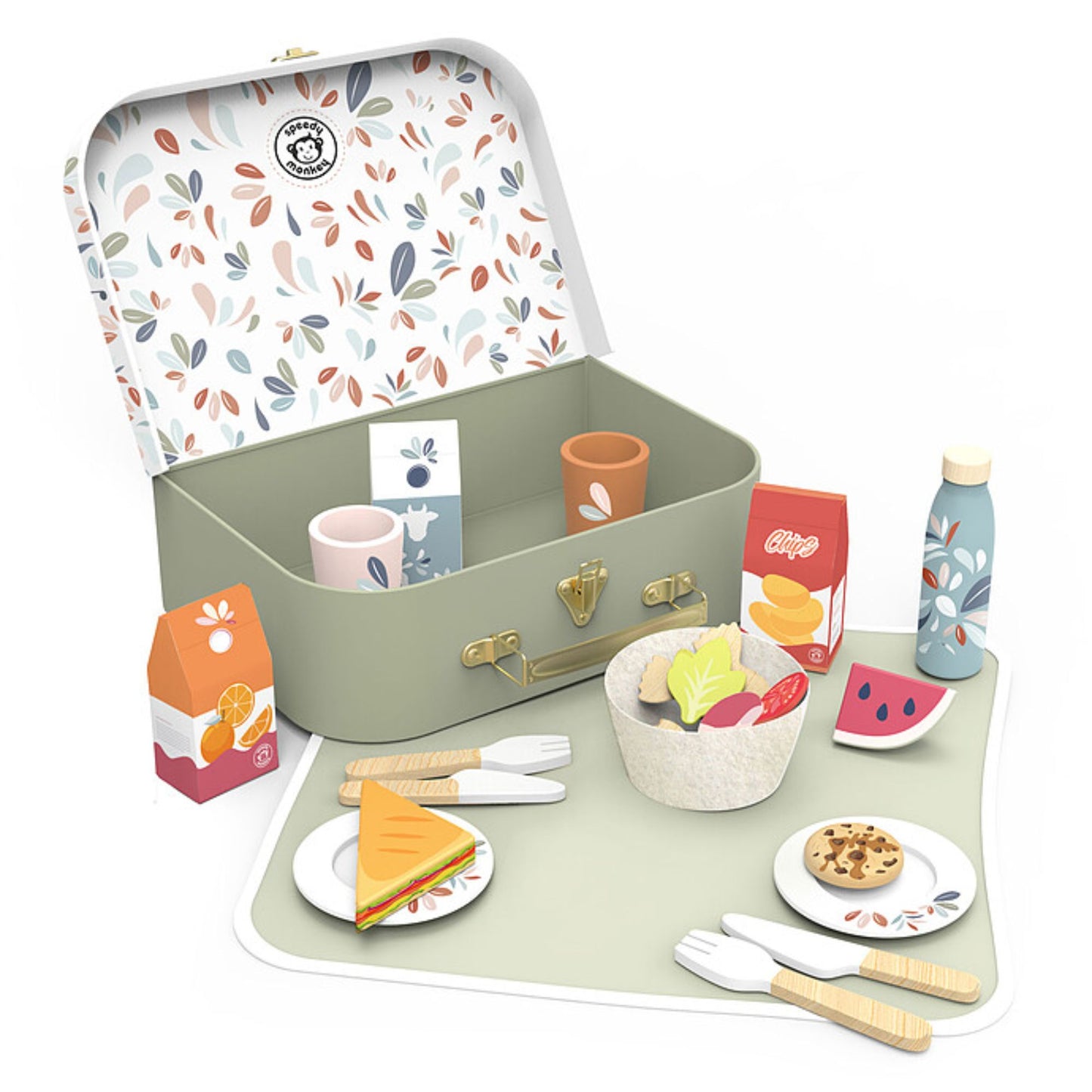 Valise panier pique-nique - Speedy Monkey