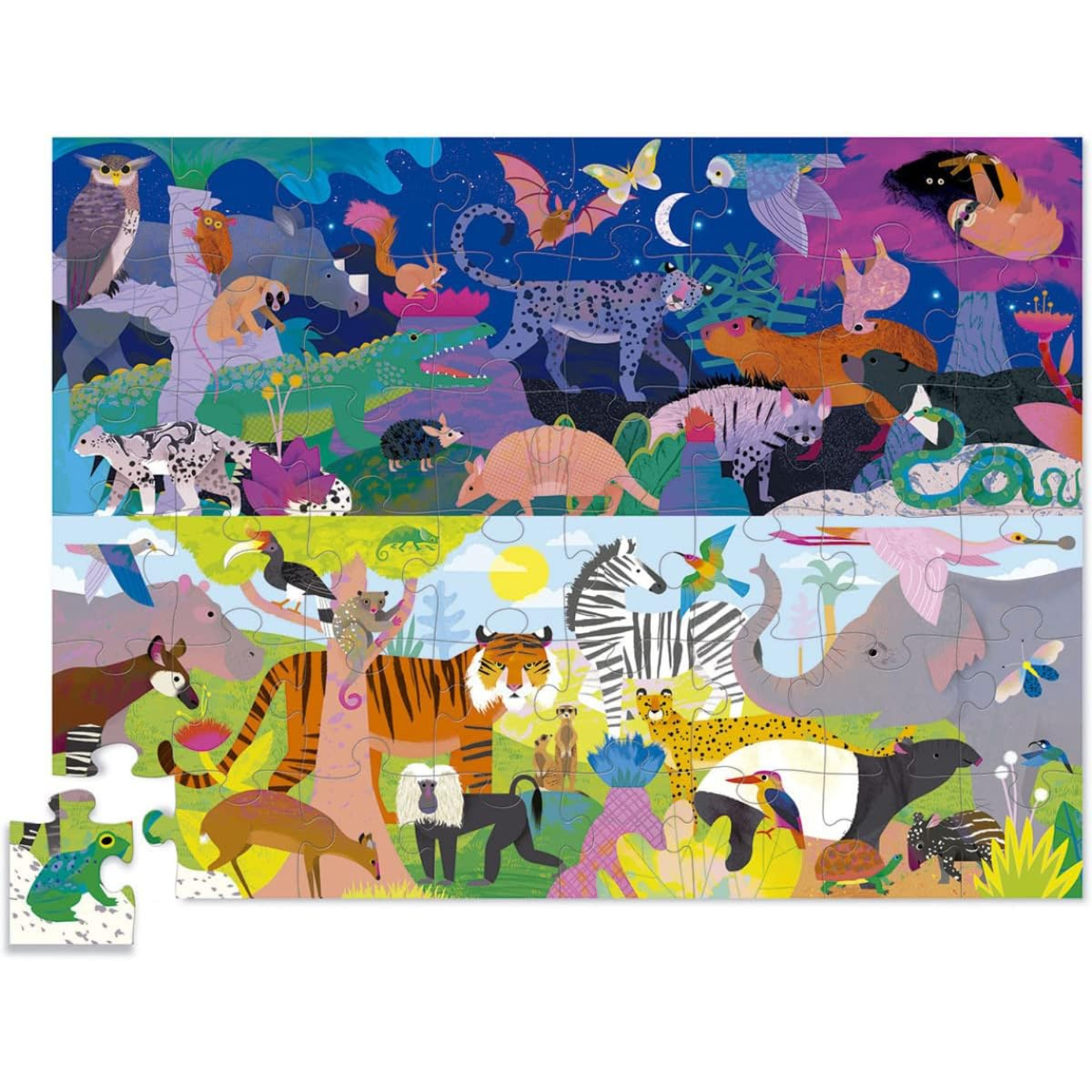 Puzzle des contraires - Crocodile Creek