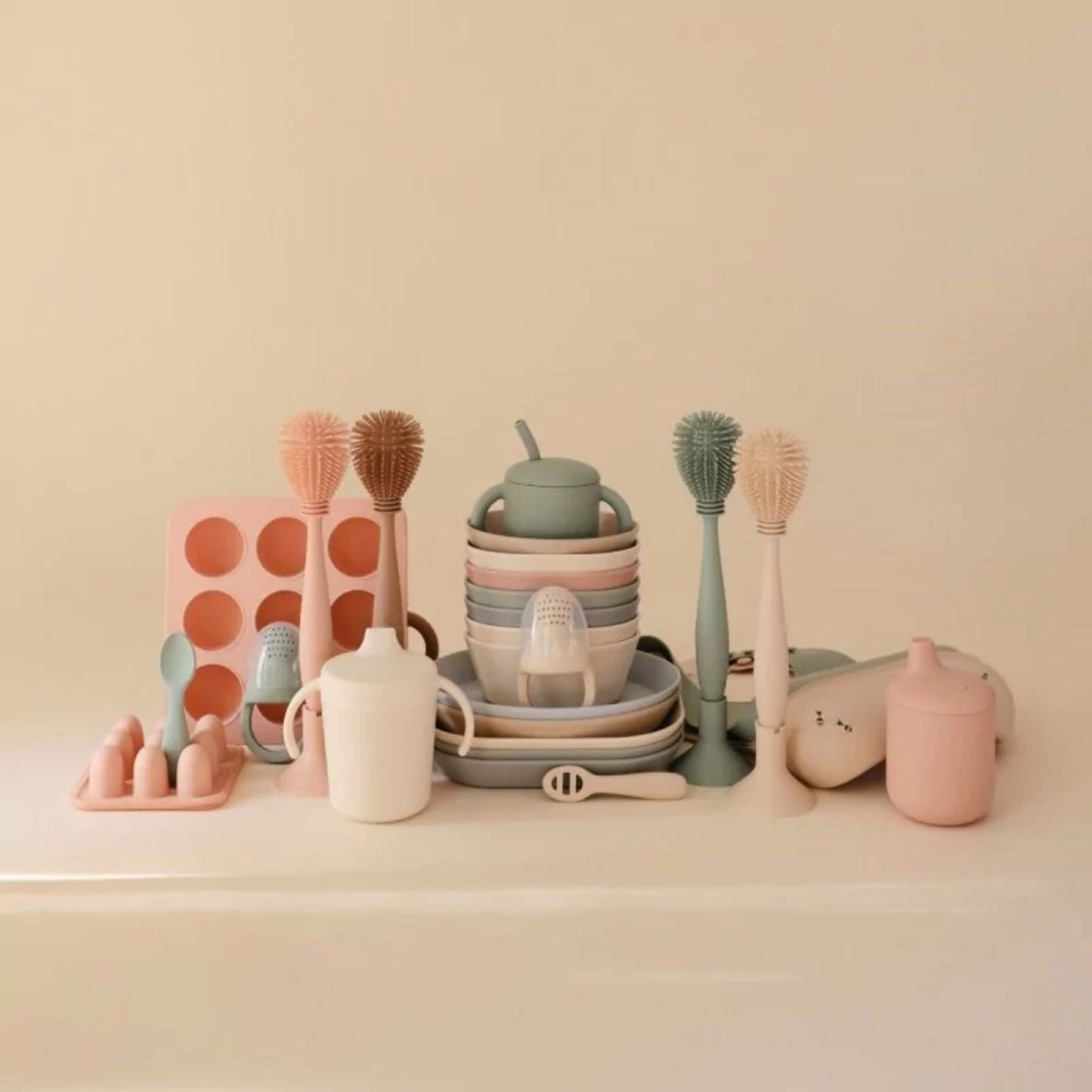 Goupillon en silicone - Mushie