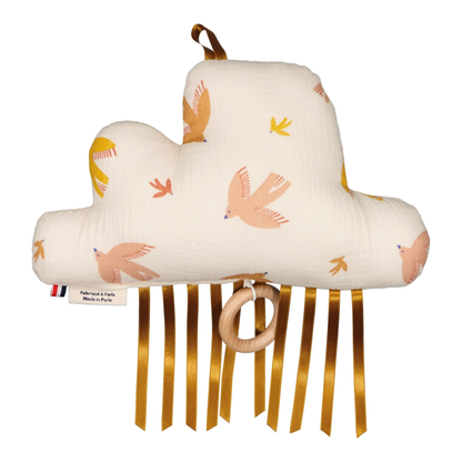 Peluche musicale Nuage "La Boum" - Mellipou