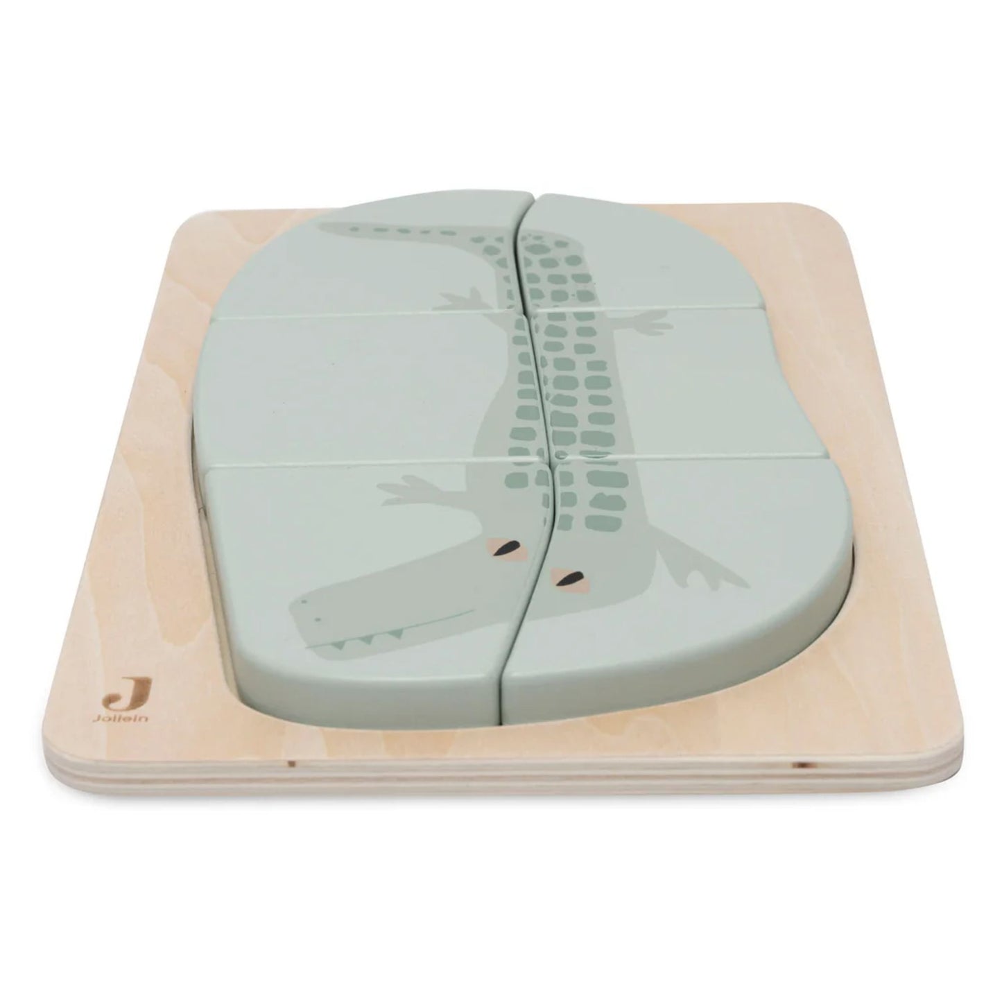 Puzzle en bois Croco - Jollein