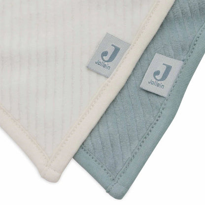 Lot de 2 bavoirs bandana - Jollein