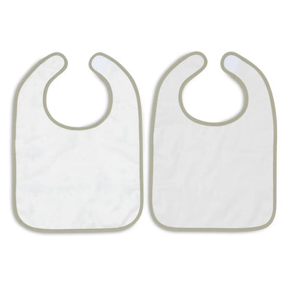 Lot de 2 bavoirs plastifiés - Jollein