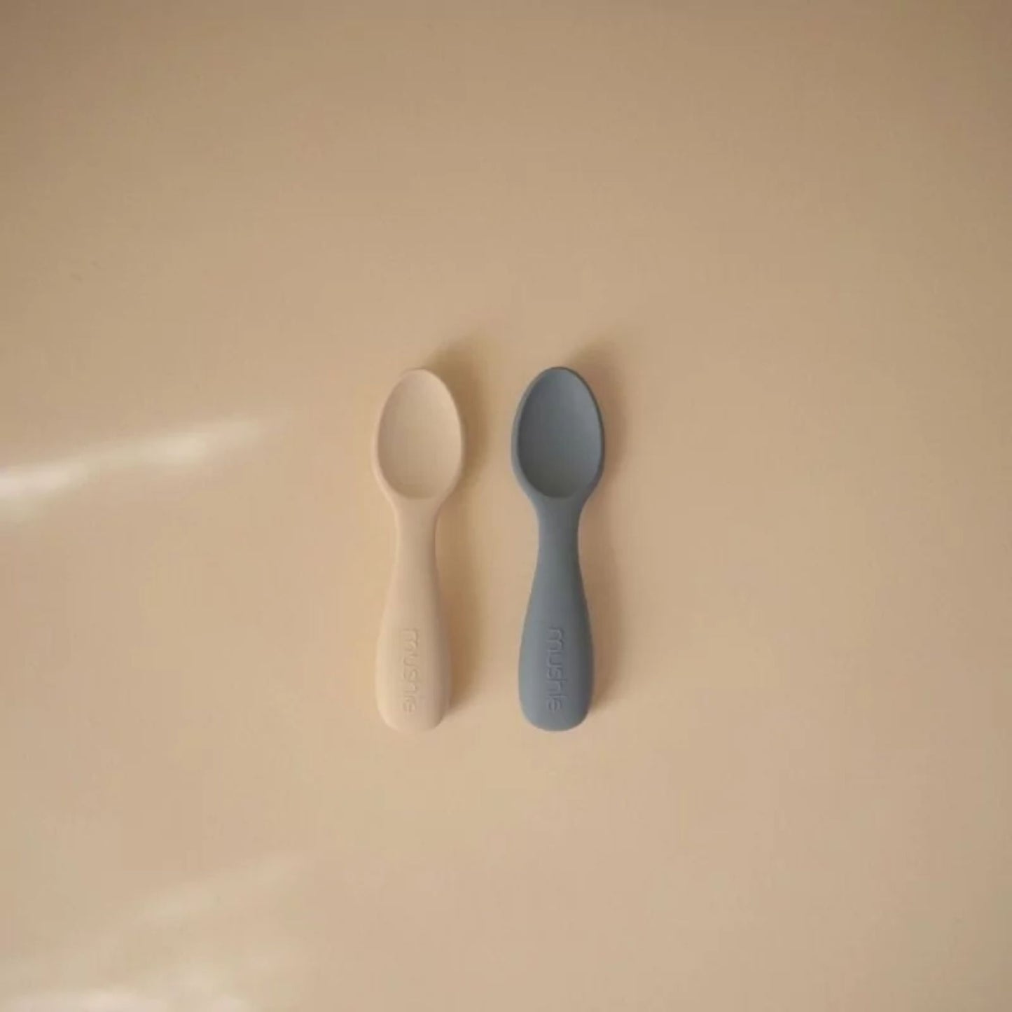Lot de 2 cuillères bébé - Mushie