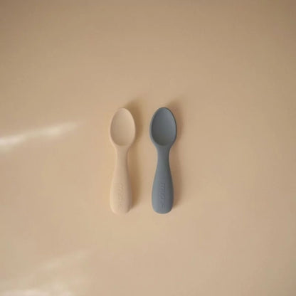 Lot de 2 cuillères bébé - Mushie