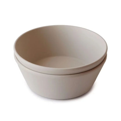 Lot de 2 bols ronds - Mushie
