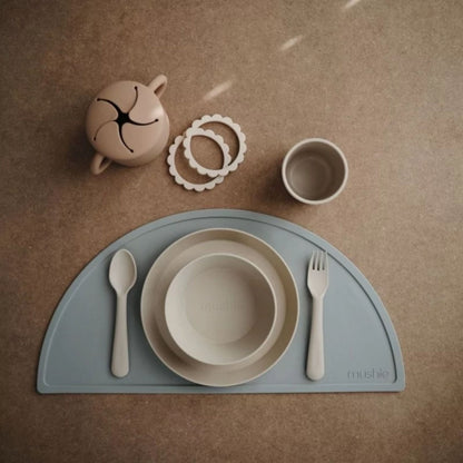 Cuillère et fourchette - Mushie