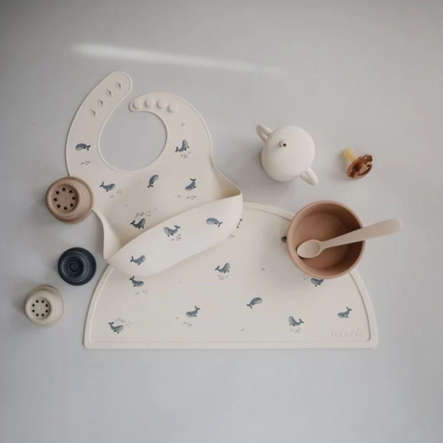 Set de table en silicone - Mushie