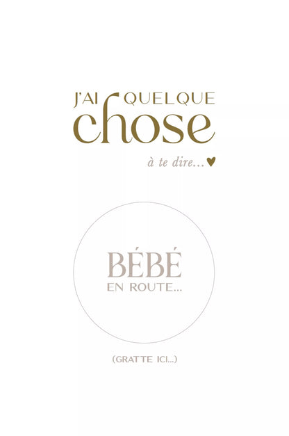 Carte annonce à gratter - Zakuw