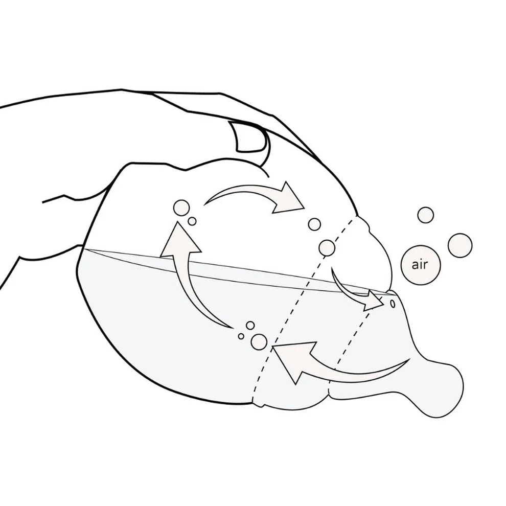 Biberon anti-colique en silicone médical 240 ml - Élhée