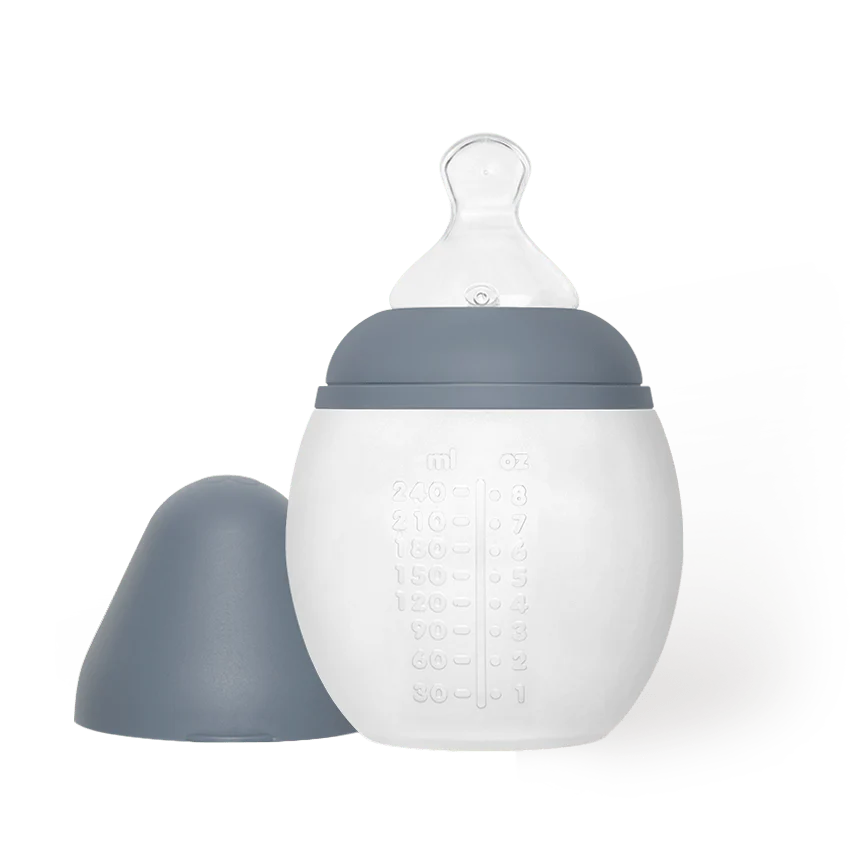 Biberon anti-colique en silicone médical 240 ml - Élhée