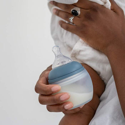 Biberon anti-colique en silicone médical 240 ml - Élhée