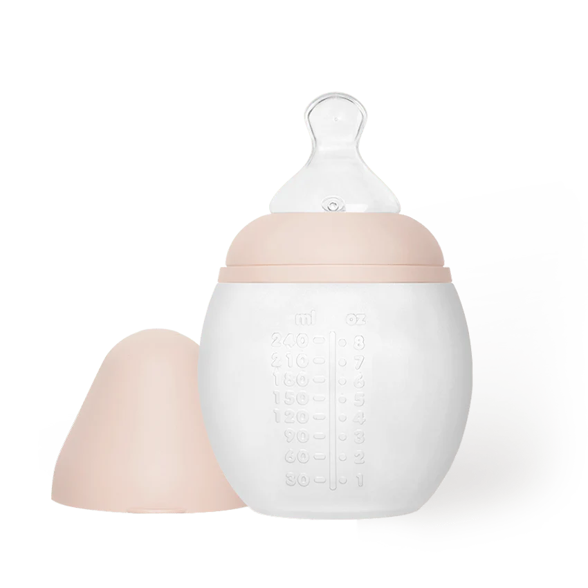 Biberon anti-colique en silicone médical 240 ml - Élhée