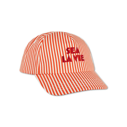Casquette enfant rayée "Sea La Vie" - Swim Essentials