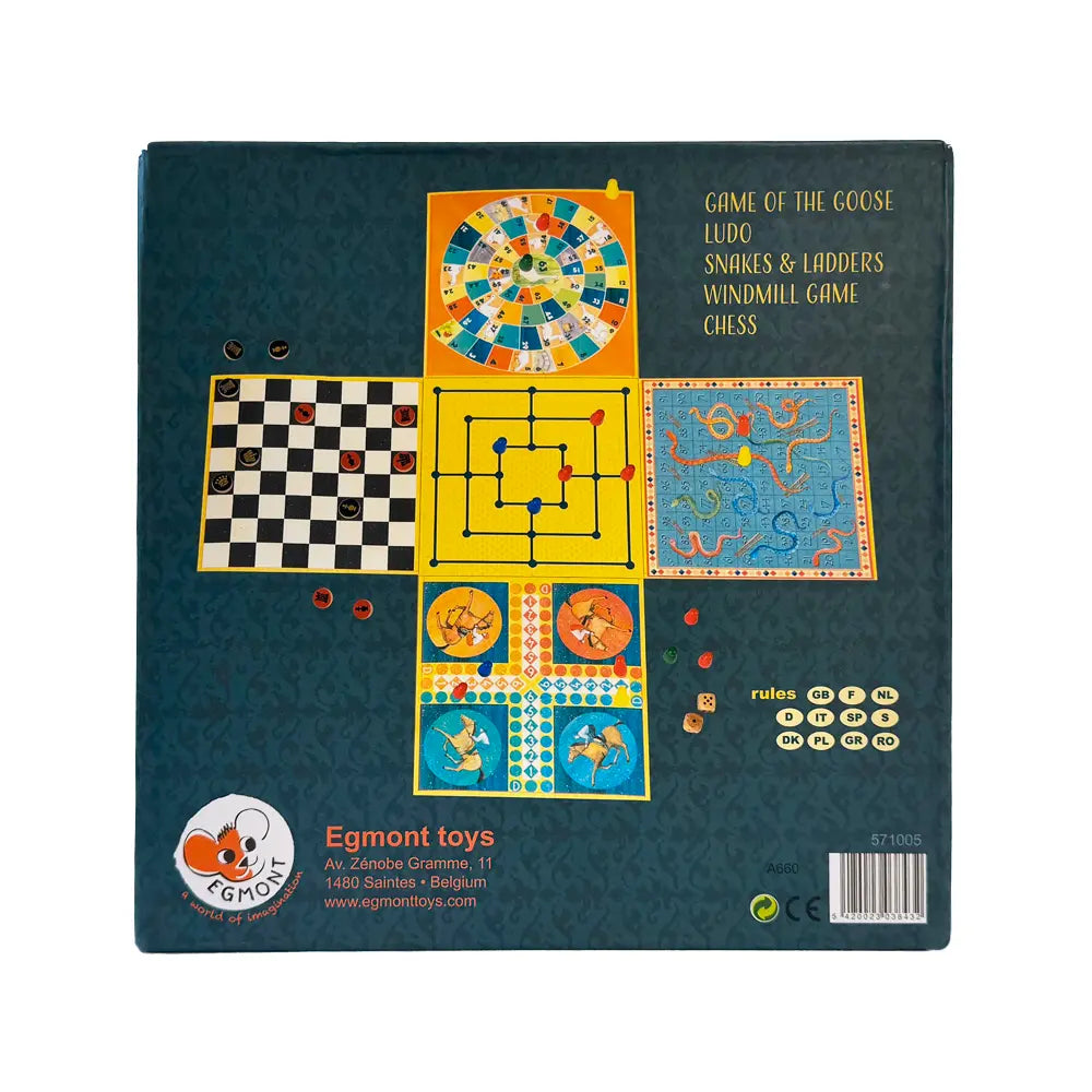 Coffret 5 jeux en 1 – Egmont Toys