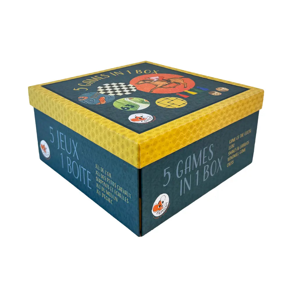 Coffret 5 jeux en 1 – Egmont Toys