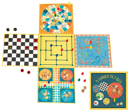 Coffret 5 jeux en 1 – Egmont Toys
