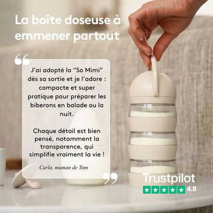 Boîte doseuse de lait en poudre So Mimi - Élhée