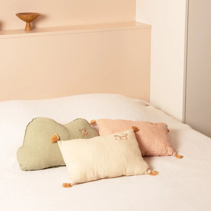 Coussin à pompons - Nobodinoz