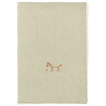 Couverture brodée pour enfant - Nobodinoz