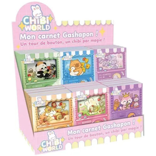 Carnet Gashapon - Chibi World