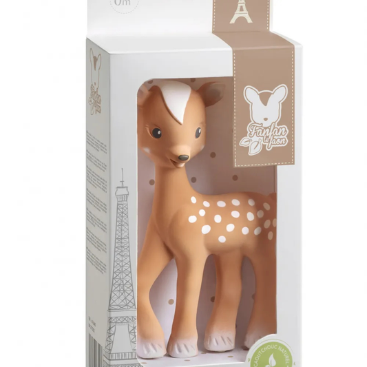 Fanfan le Faon en Caoutchouc Naturel - Sophie la Girafe