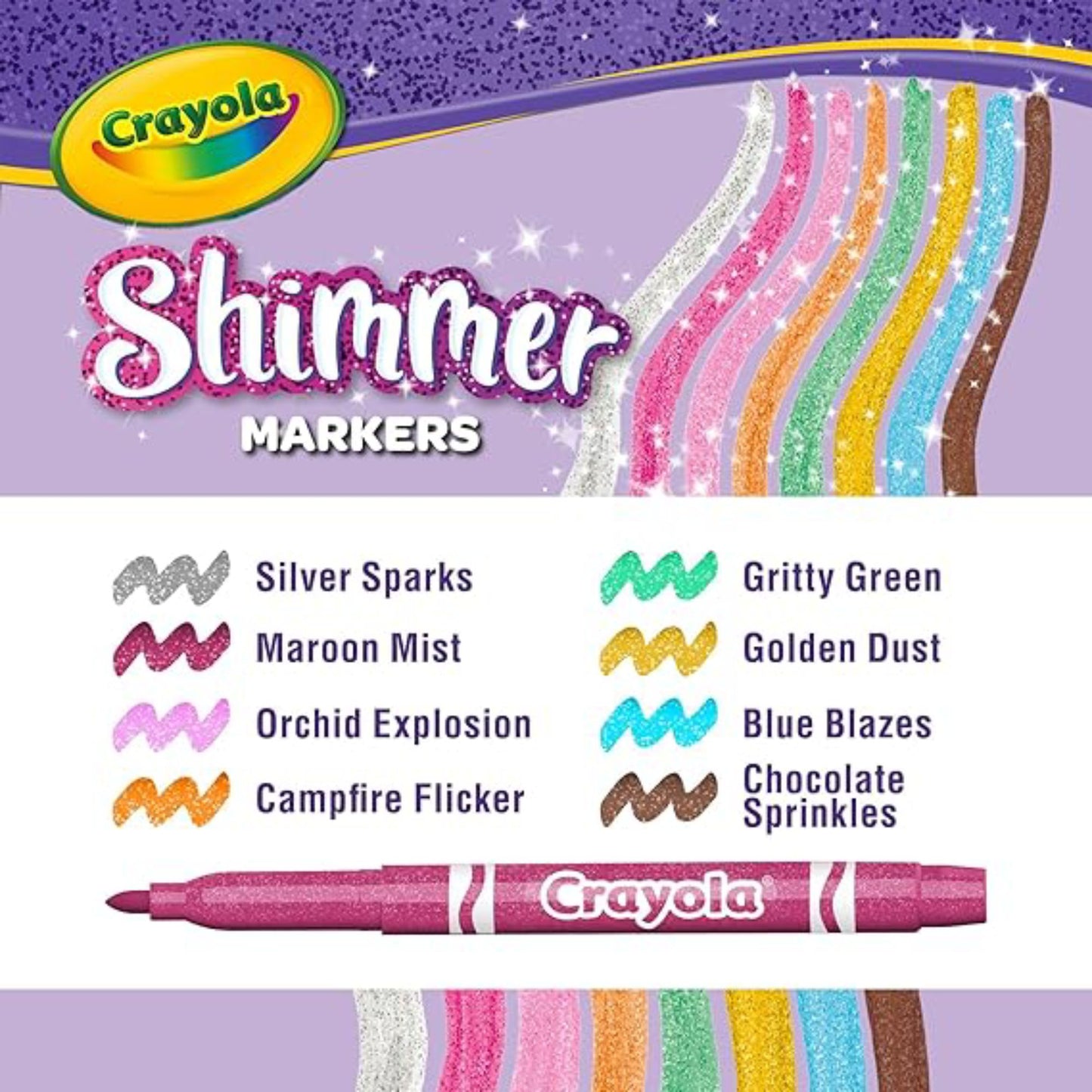Feutres Étincelants - Crayola