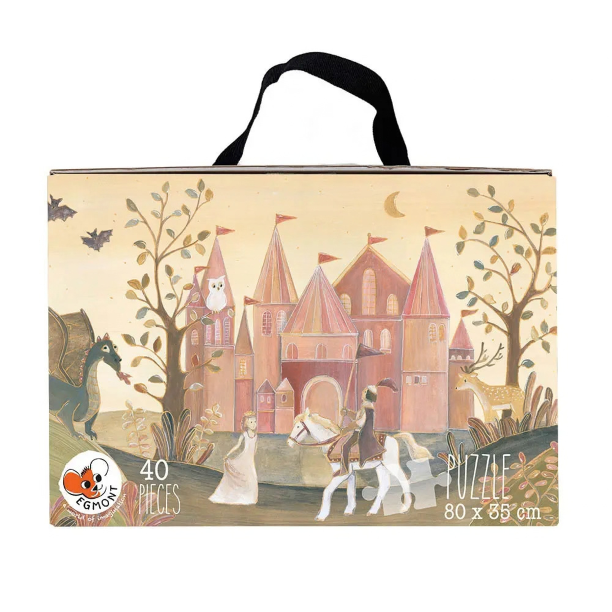 Grand puzzle Princesse – 40 pièces – Egmont Toys