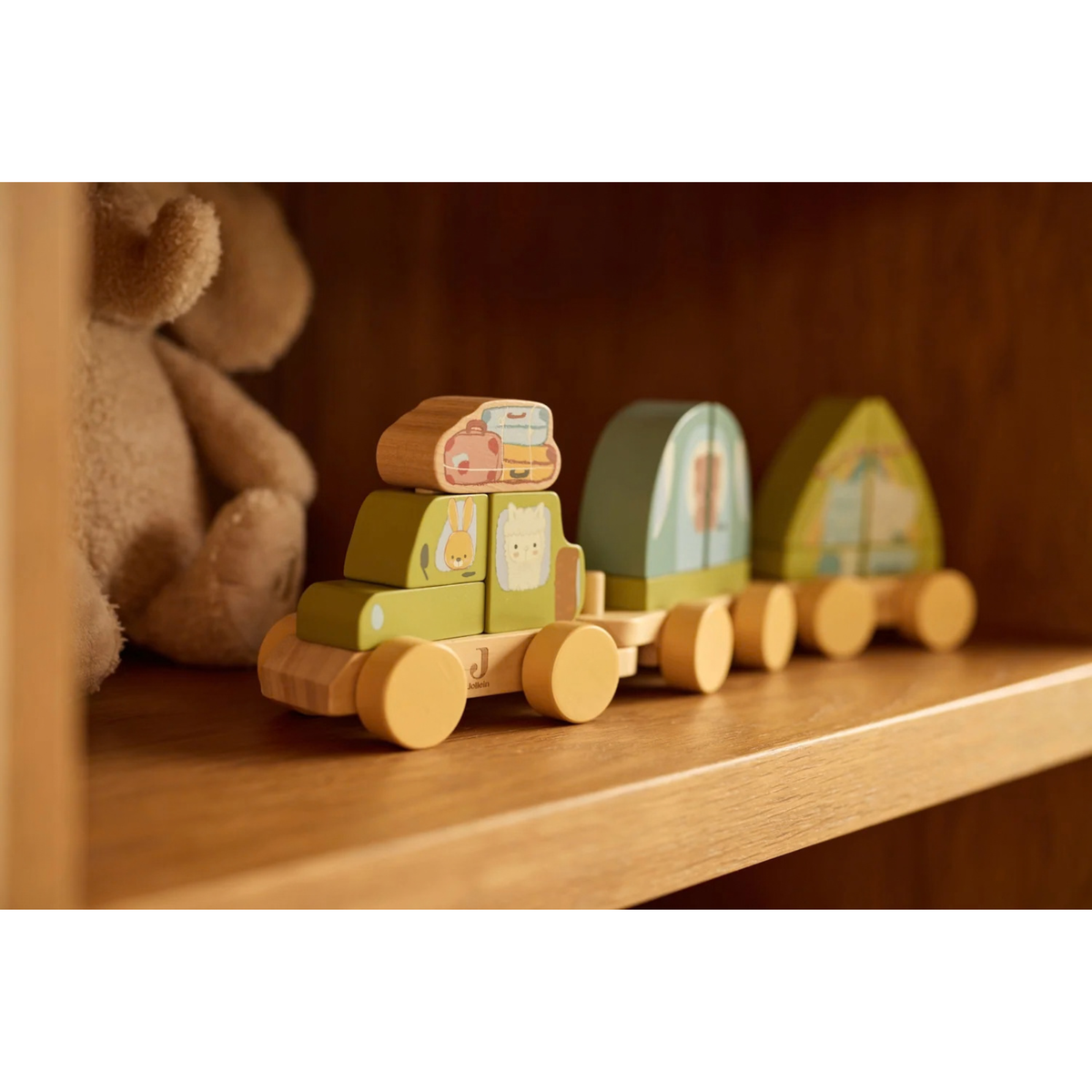 Train en bois Camping Jollies - Jollein