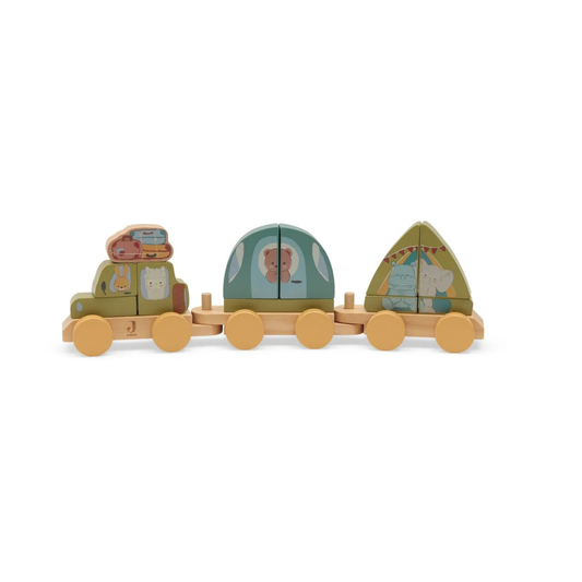 Train en bois Camping Jollies - Jollein
