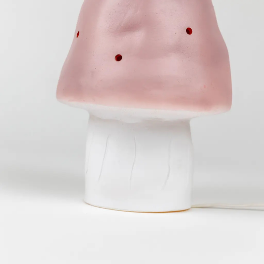 Lampe champignon petit modèle vintage rose - Egmont toys