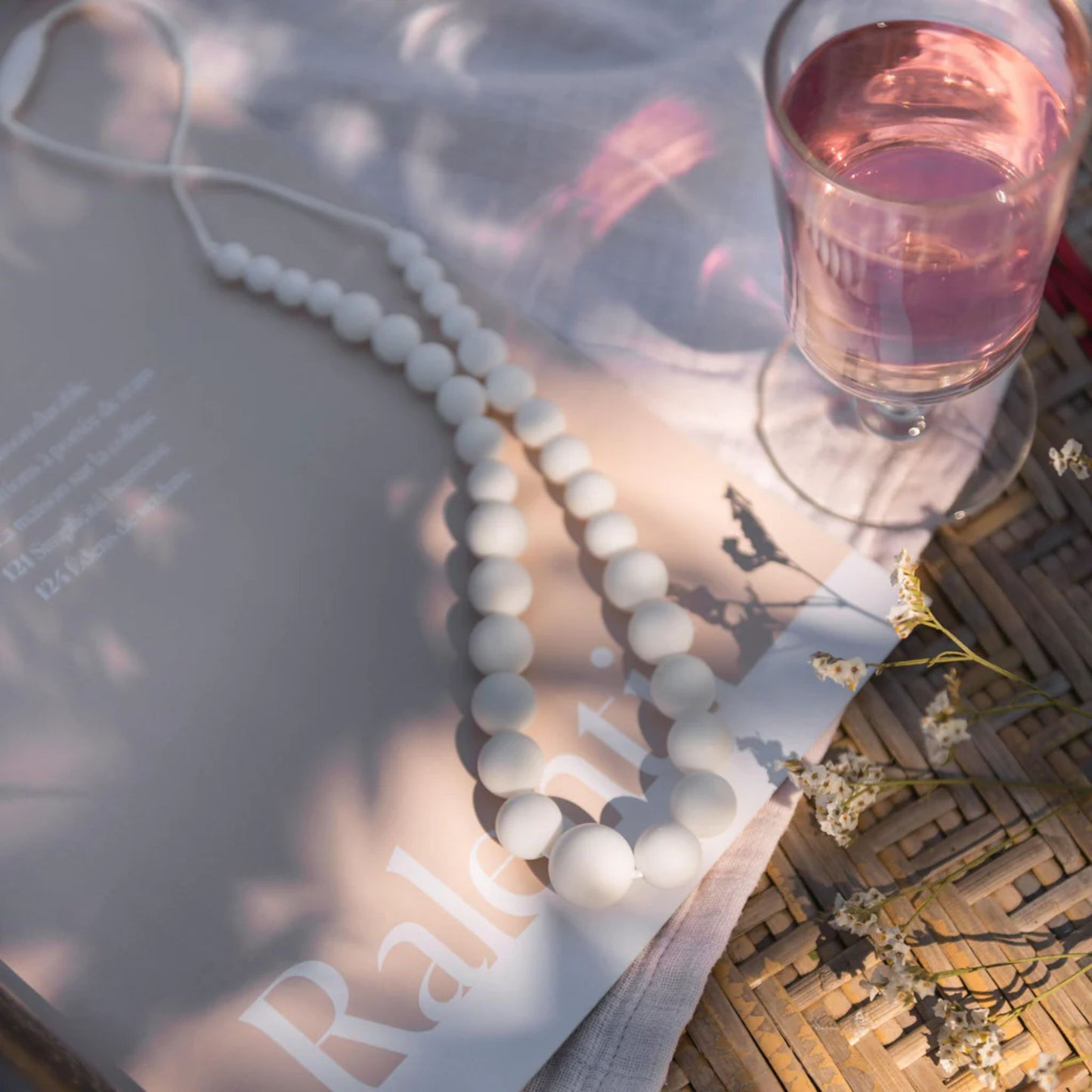 Collier allaitement, portage et de dentition - Minty Wendy