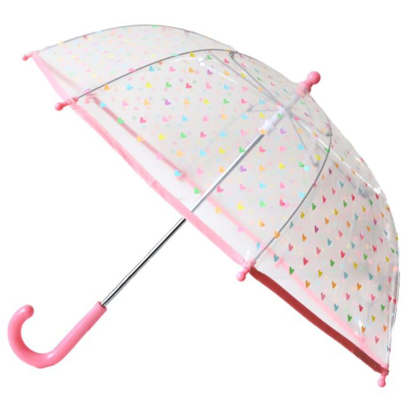 Parapluie enfant cœurs multicolores - Le Petit Souk