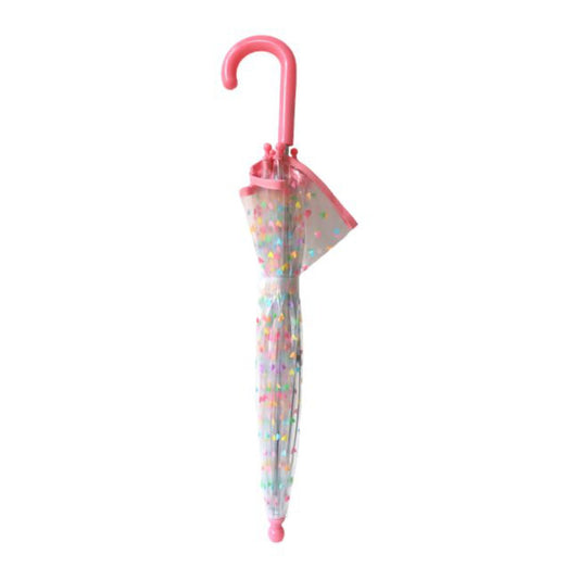Parapluie enfant cœurs multicolores - Le Petit Souk