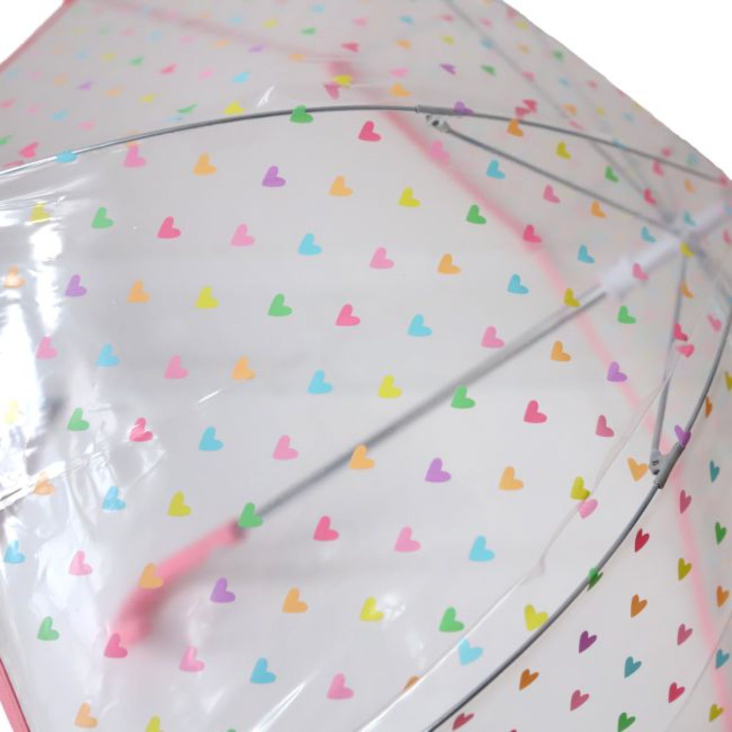 Parapluie enfant cœurs multicolores - Le Petit Souk