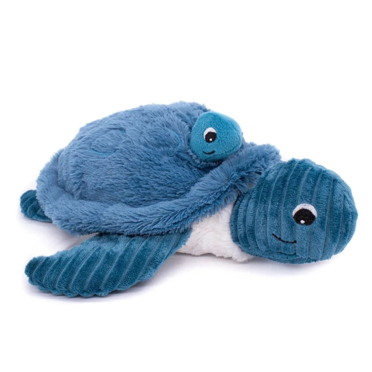 Peluche tortue Sauvenou maman et son bébé bleu – Les Déglingos