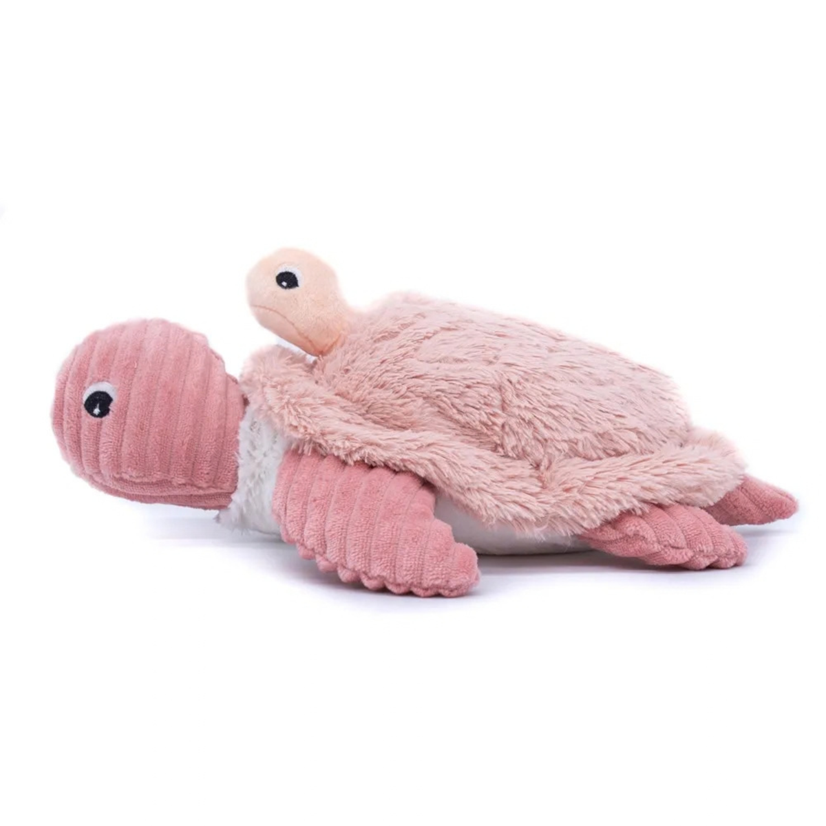 Peluche tortue Sauvenou maman et son bébé rose 29 cm – Les Déglingos