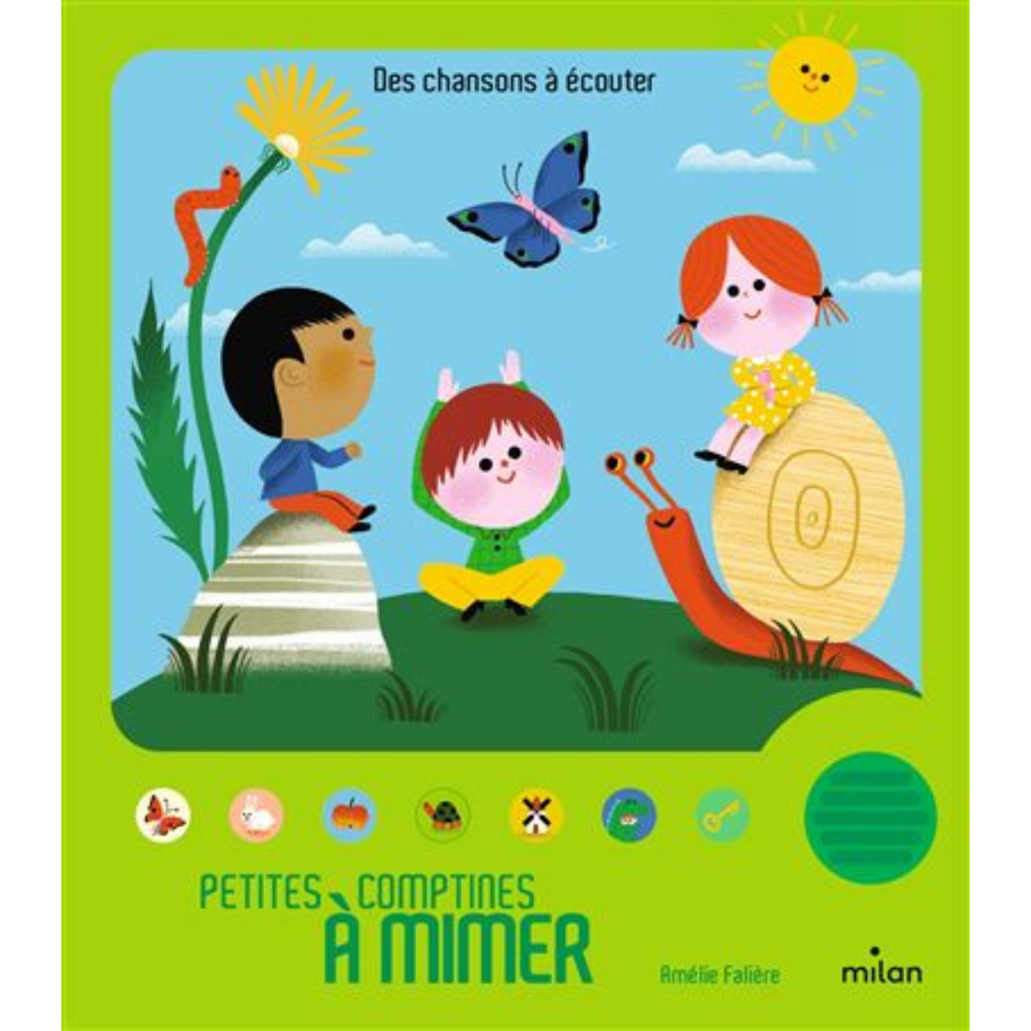 Petites comptines à mimer – Livre sonore dès 2 ans | Milan Jeunesse