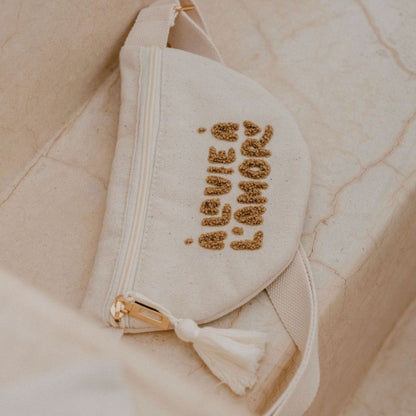 Sac banane enfant - L'amour le vrai - Crème